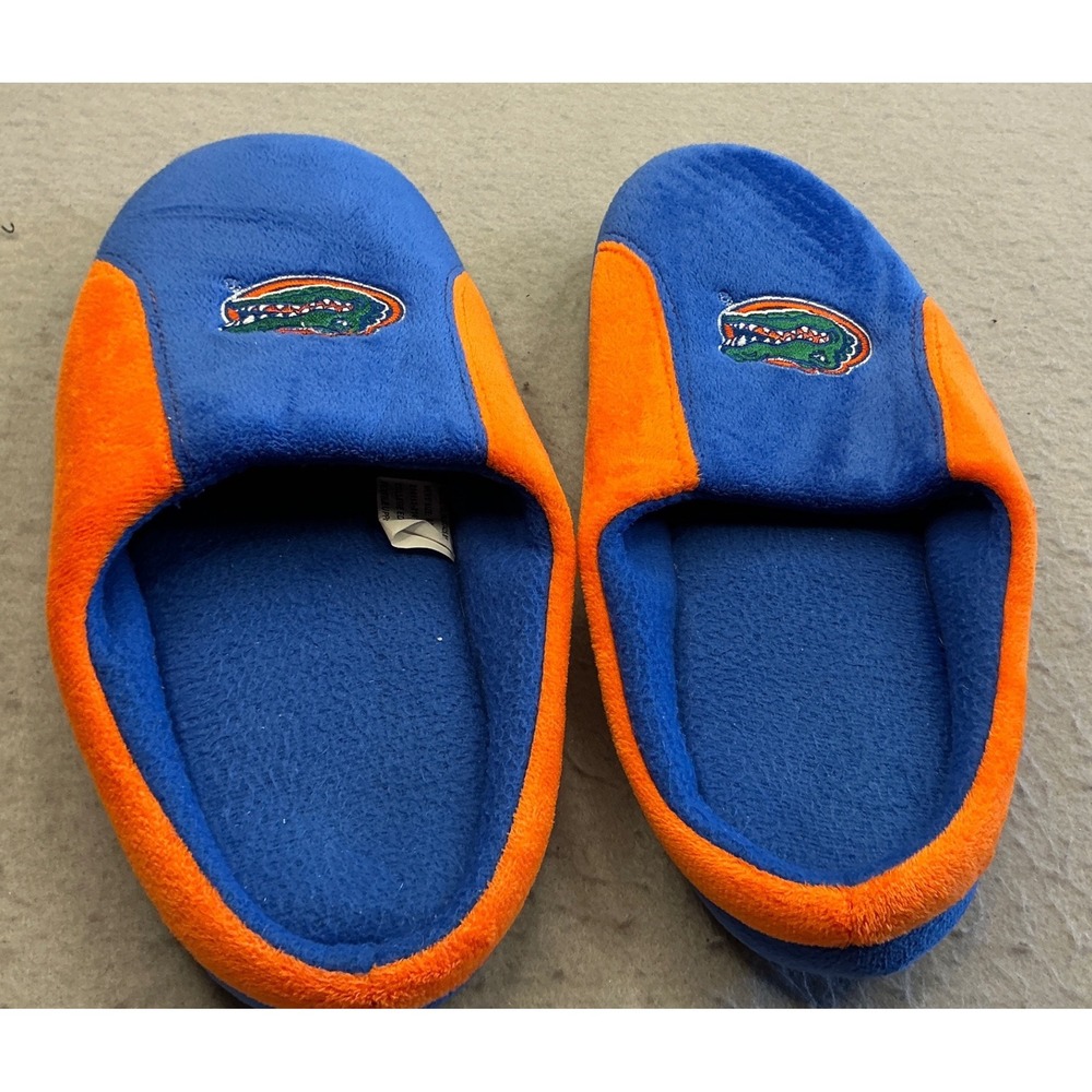 Other Brand Florida Gators Slippers House Shoes Mens Size M 9-10 Blue Orange